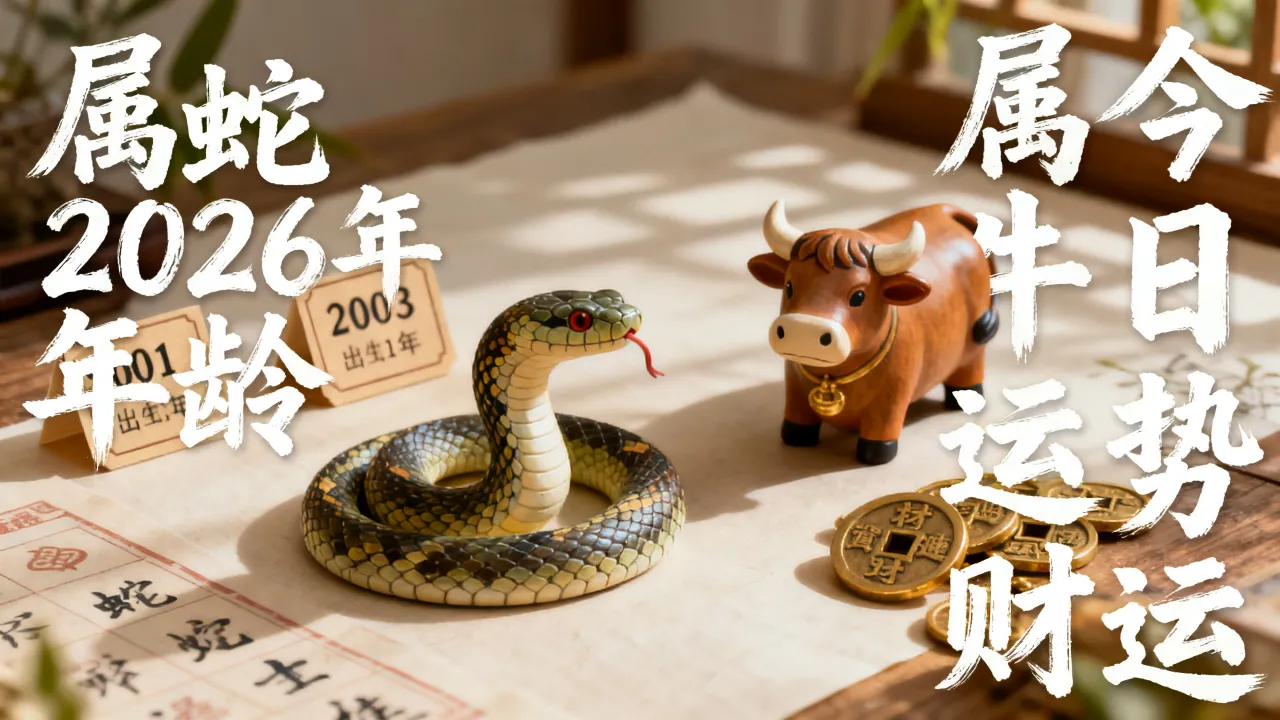 属蛇2026年多大年龄,属牛今天运势财运如何? 属蛇2026年多大年龄,属牛今天运势财运如何?