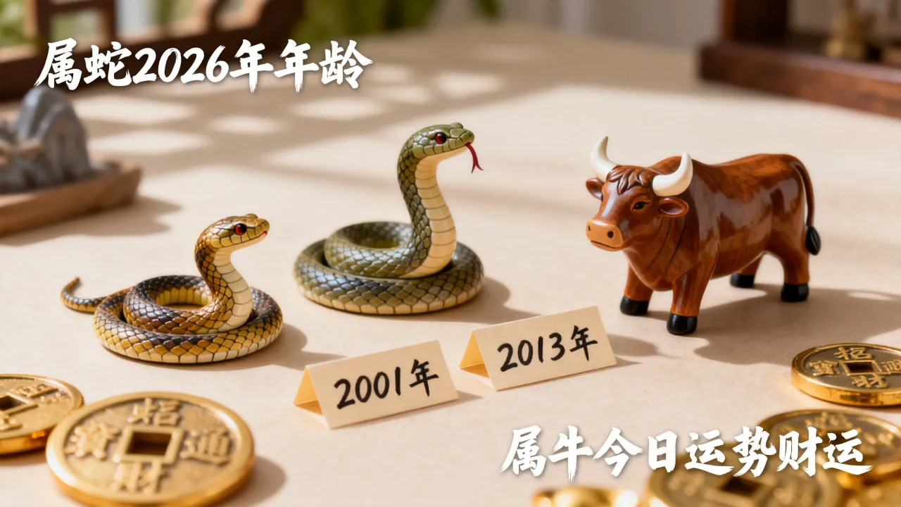 属蛇2026年多大年龄,属牛今天运势财运如何? 属蛇2026年多大年龄,属牛今天运势财运如何?