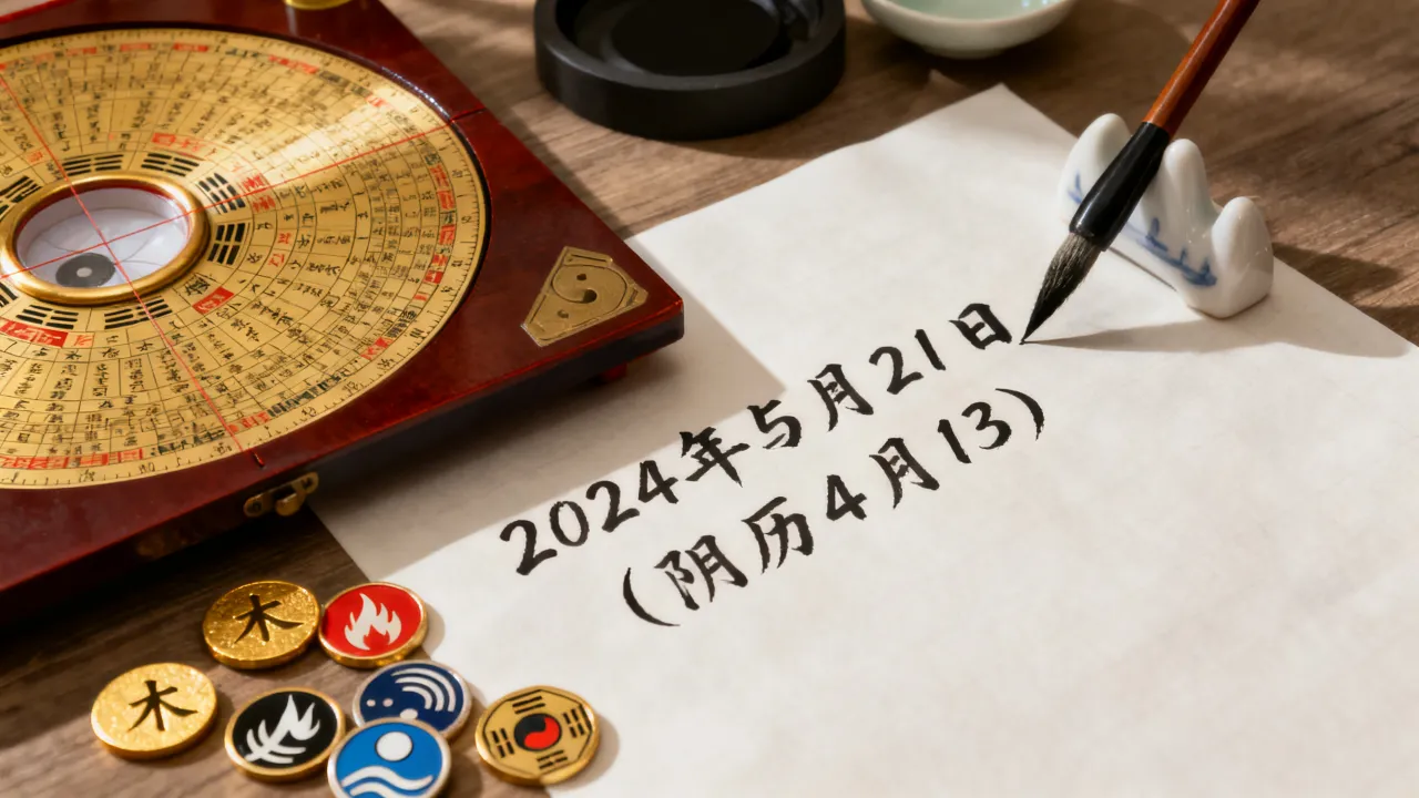 阴历4月13五行缺什么，怎么查生辰八字五行缺什么