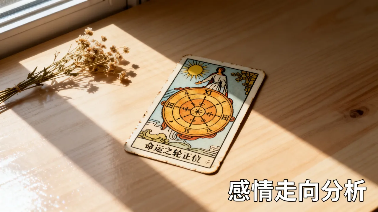 命运之轮正位感情走向如何,塔罗牌命运之轮准吗 命运之轮正位感情走向如何,塔罗牌命运之轮准吗