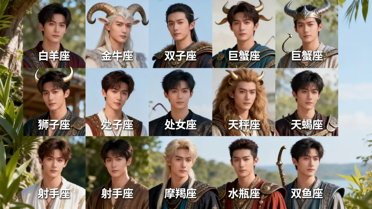 十二星座男谁才是情圣？，十二星座男情圣排名
