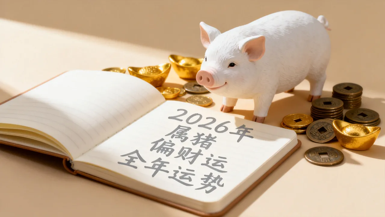 2026年属猪有偏财运吗,生肖猪全年运势好不好 2026年属猪有偏财运吗,生肖猪全年运势好不好