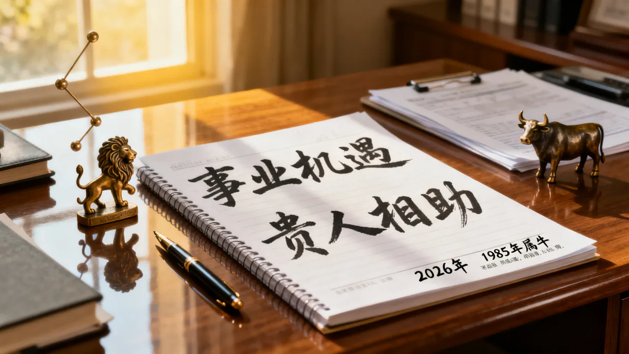 狮子座2026年事业运如何？1985年属牛狮子座运势好吗？