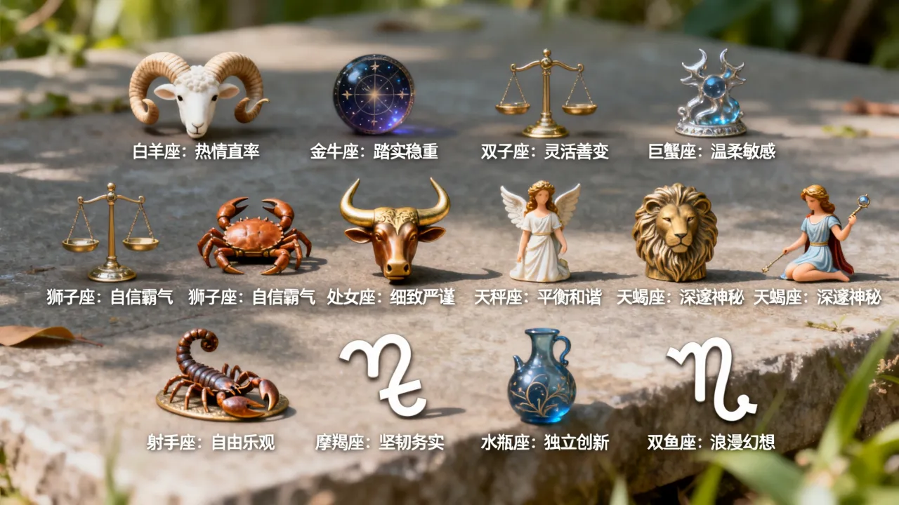 十二星座讲解大全准不准？十二星座性格分析