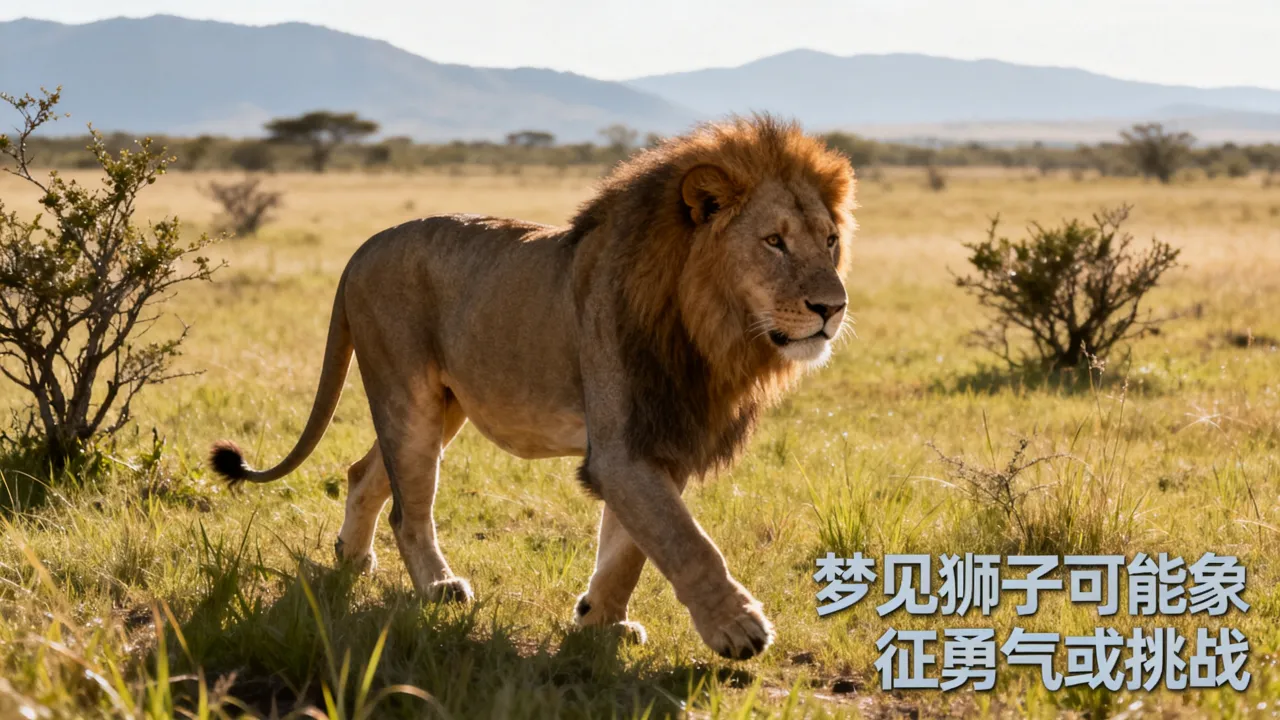 梦见狮子是什么意思，做梦梦到狮子预兆好坏
