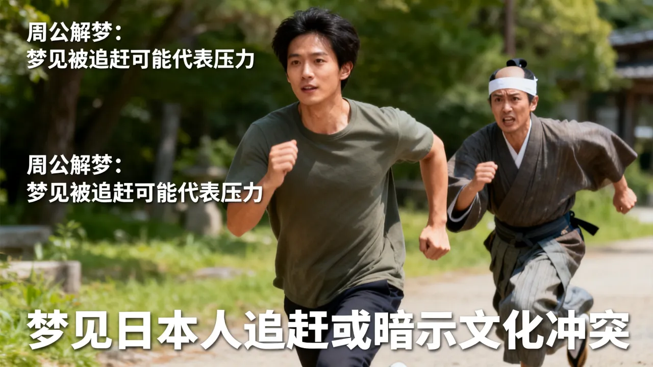 梦到了日本人追我是什么意思,周公解梦梦见日本人追赶有什么预兆 梦到了日本人追我是什么意思,周公解梦梦见日本人追赶有什么预兆