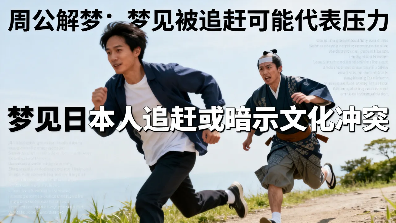 梦到了日本人追我是什么意思,周公解梦梦见日本人追赶有什么预兆 梦到了日本人追我是什么意思,周公解梦梦见日本人追赶有什么预兆