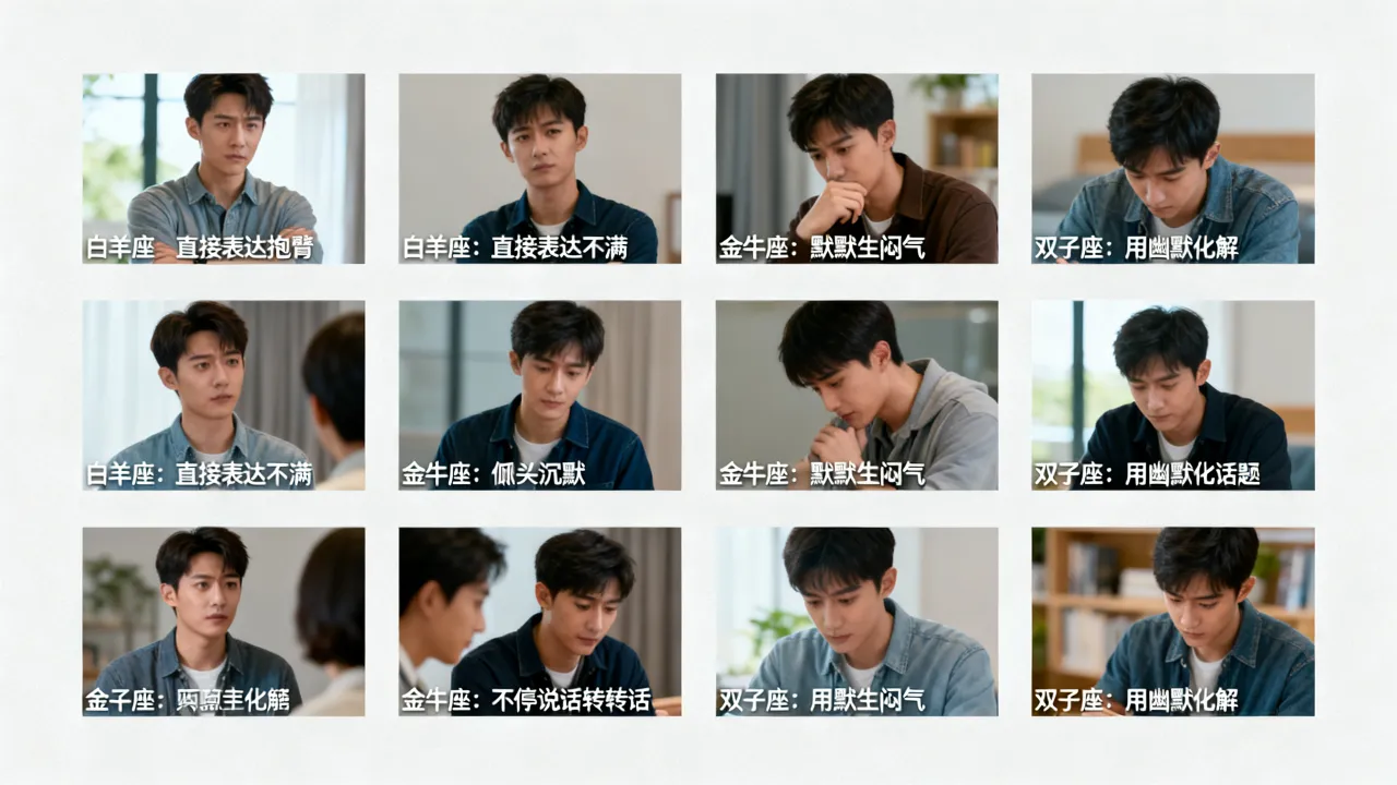 十二星座男吃醋有哪些表现，十二星座男吃醋了怎么办