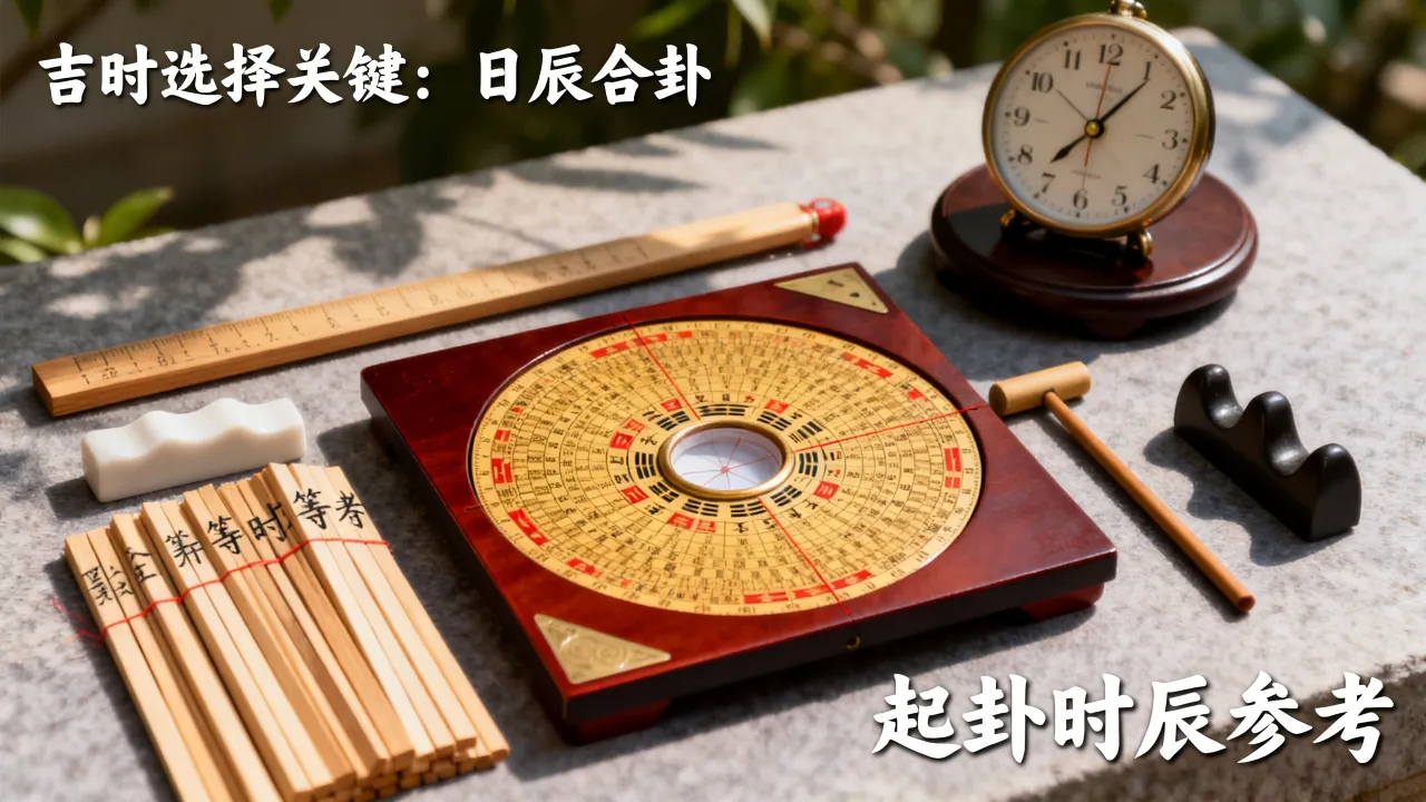 起卦怎么挑选时辰吉凶？选对吉时的关键方法是什么，如何找准好时辰？