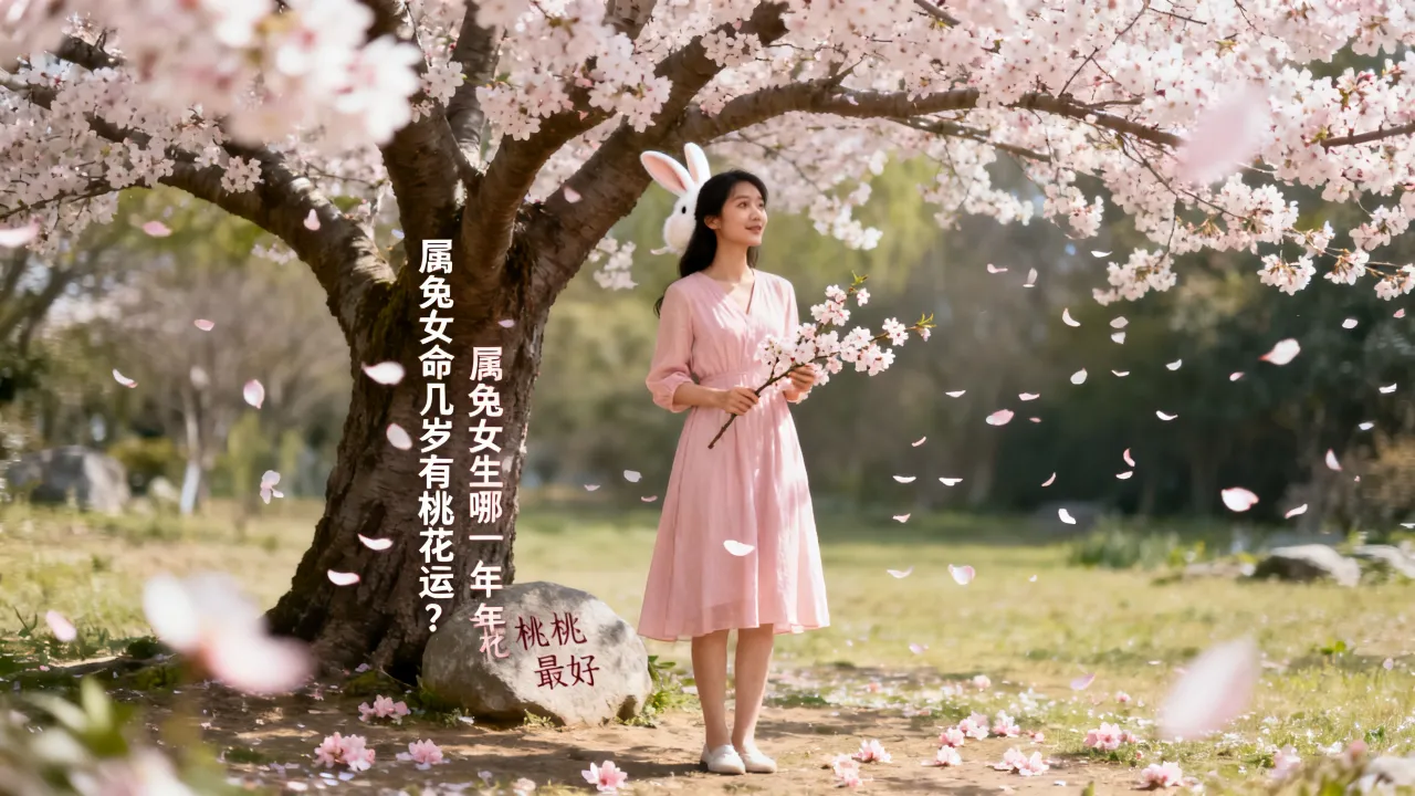 属兔女命几岁有桃花运?属兔女生哪一年桃花运最好 属兔女命几岁有桃花运?属兔女生哪一年桃花运最好