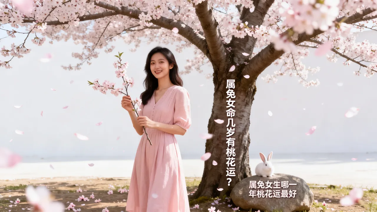 属兔女命几岁有桃花运?属兔女生哪一年桃花运最好 属兔女命几岁有桃花运?属兔女生哪一年桃花运最好