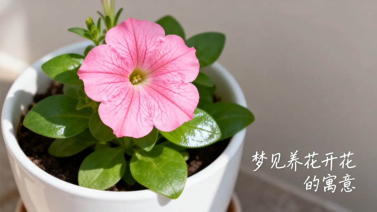 梦见养的花有什么寓意吗，梦见养花开花代表什么