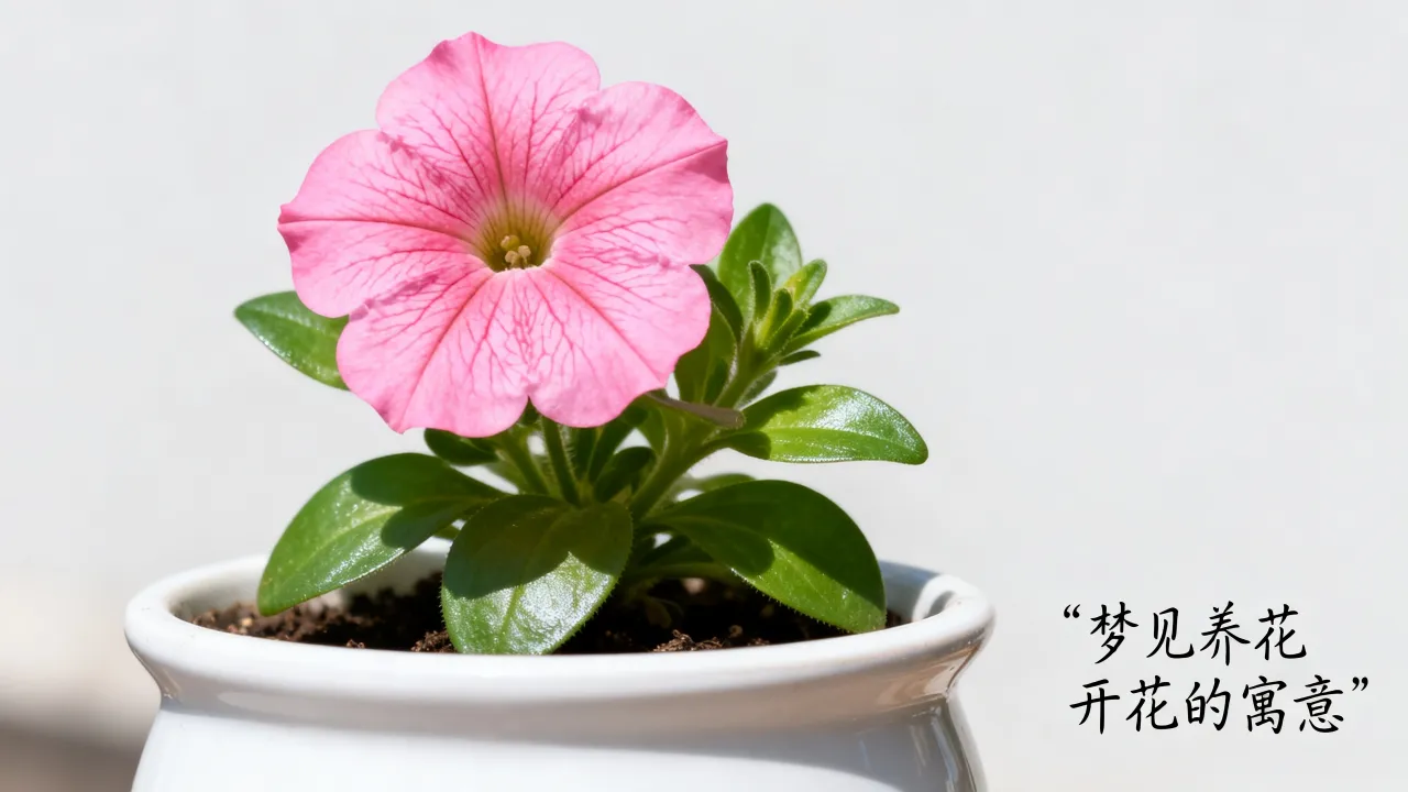 梦见养的花有什么寓意吗，梦见养花开花代表什么
