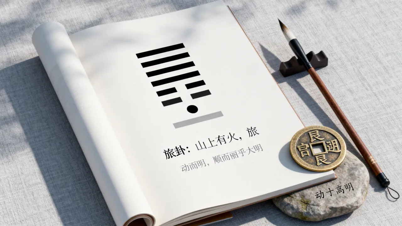 旅卦命运如何化解？旅卦对人生运势的深层暗示，《周易》56卦详解