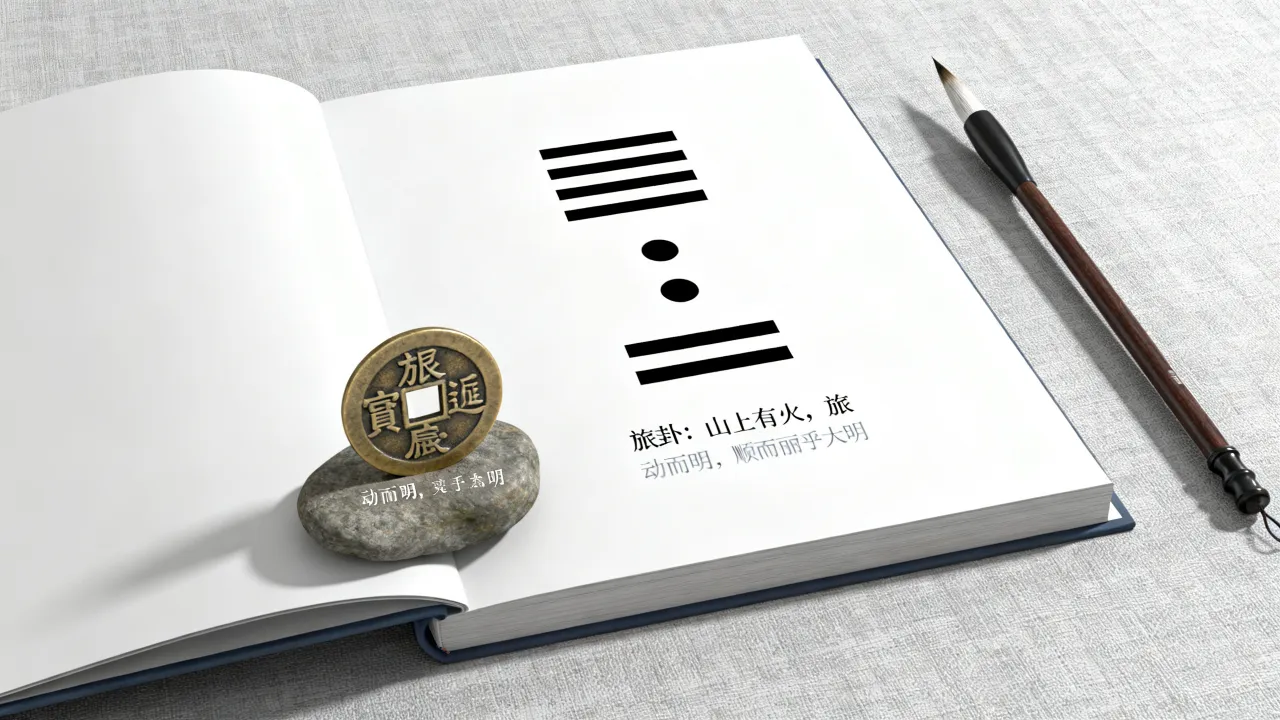 旅卦命运如何化解？旅卦对人生运势的深层暗示，《周易》56卦详解