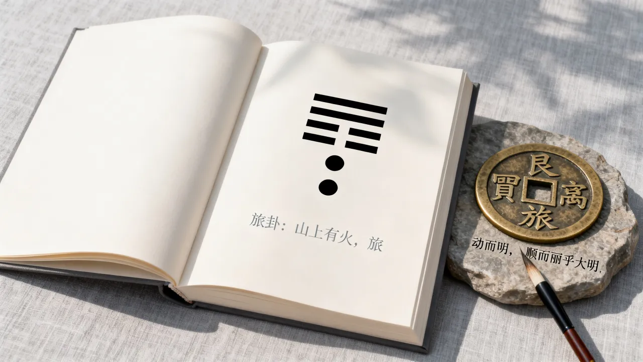 旅卦命运如何化解？旅卦对人生运势的深层暗示，《周易》56卦详解