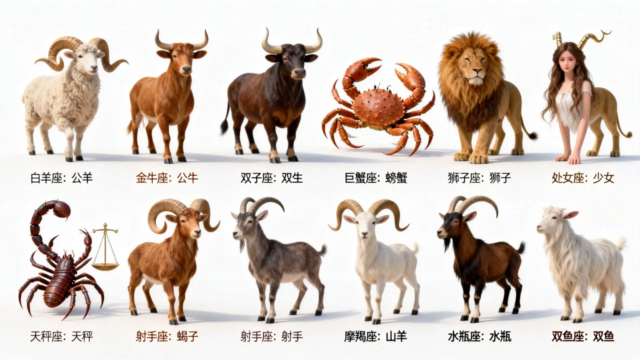 十二星座守护兽排行是什么?哪个星座守护兽最厉害? 十二星座守护兽排行是什么?哪个星座守护兽最厉害?