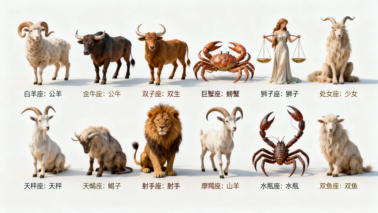 十二星座守护兽排行是什么？哪个星座守护兽最厉害？