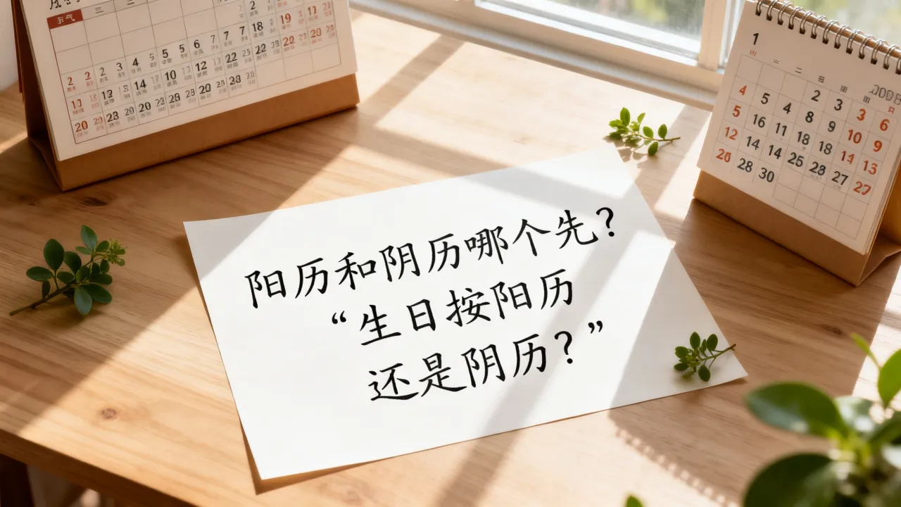 阳历和阴历哪个先,生日是按阳历还是阴历算? 阳历和阴历哪个先,生日是按阳历还是阴历算?