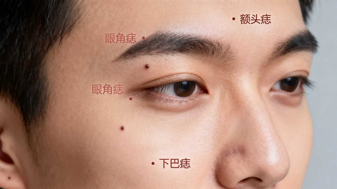 痣怎么看吉凶,脸上的痣位置图解大全准确吗? 痣怎么看吉凶,脸上的痣位置图解大全准确吗?