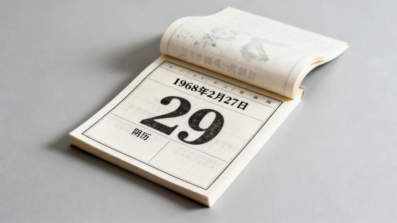 1968年阴历29是几月几号,阴历29对应的公历日期是什么? 1968年阴历29是几月几号,阴历29对应的公历日期是什么?
