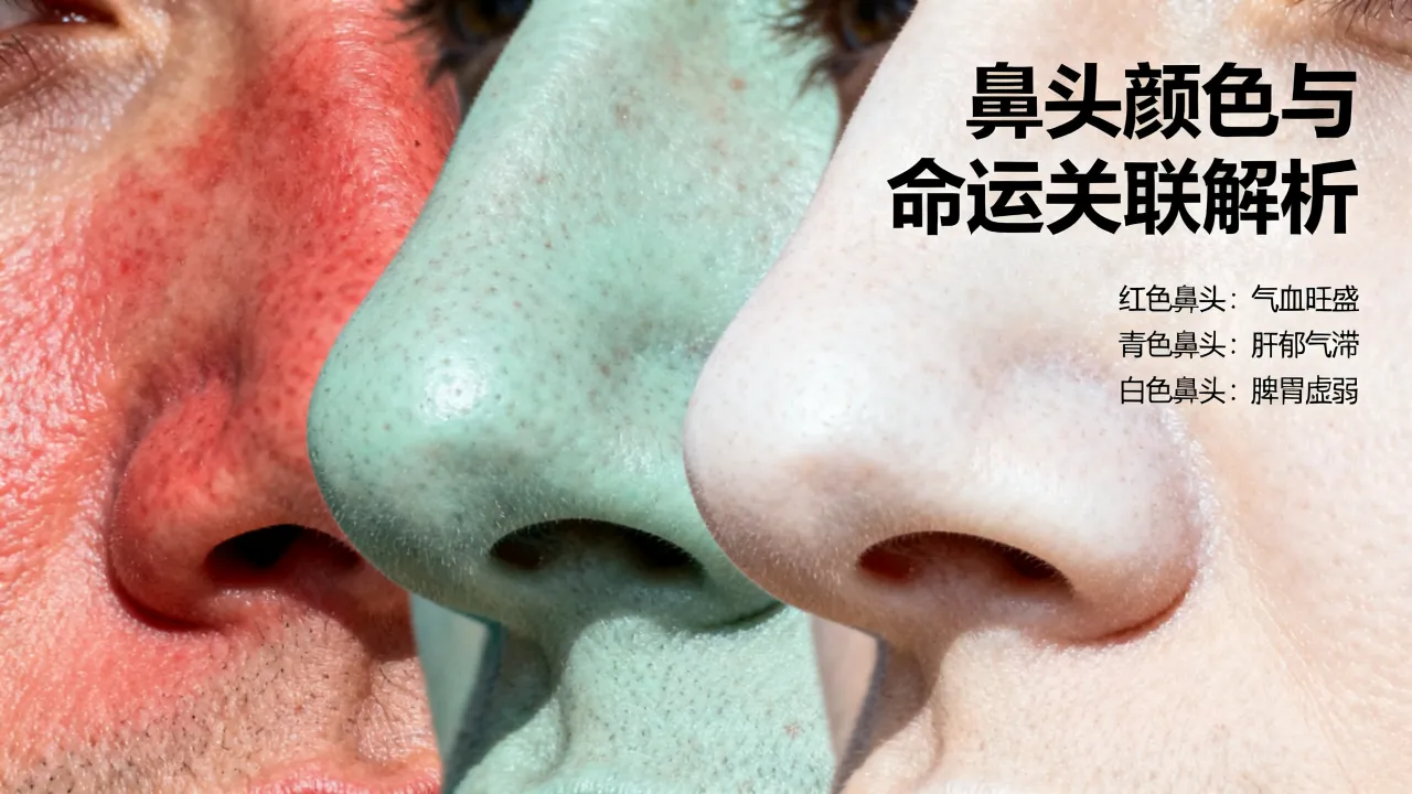 鼻头颜色命运代表什么,鼻头颜色看命运真的准吗? 鼻头颜色命运代表什么,鼻头颜色看命运真的准吗?