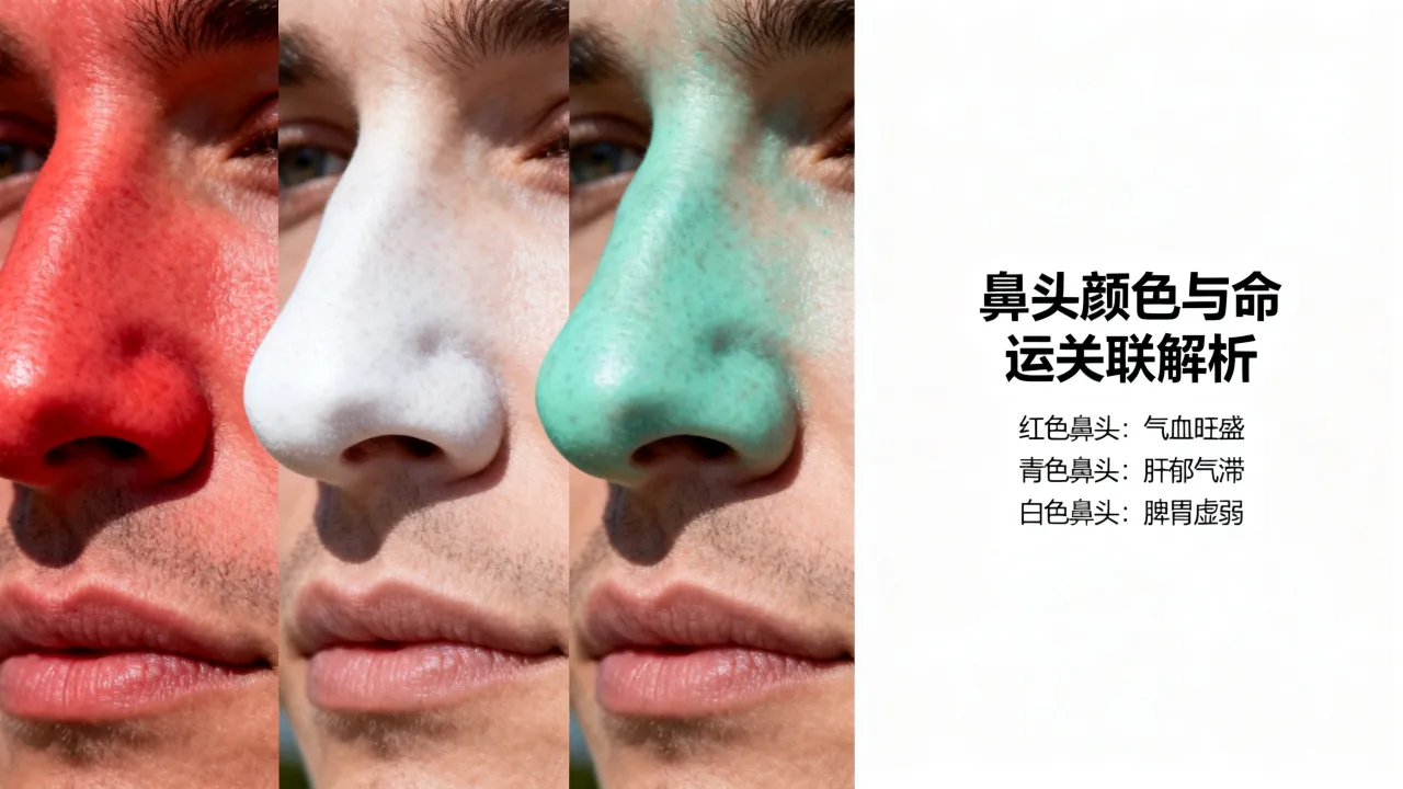 鼻头颜色命运代表什么,鼻头颜色看命运真的准吗? 鼻头颜色命运代表什么,鼻头颜色看命运真的准吗?