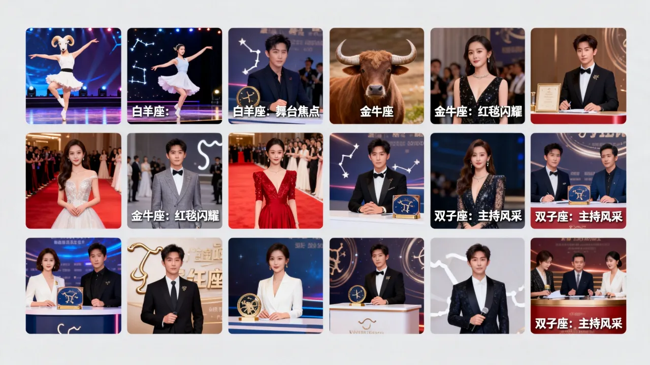 十二星座成为明星是什么体验?你上榜了吗? 十二星座成为明星是什么体验?你上榜了吗?