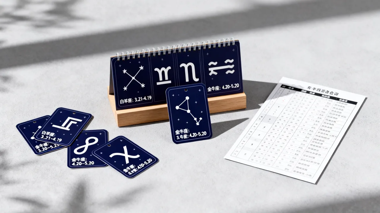 十二星座生日是按农历还是公历，星座生日查询表准吗