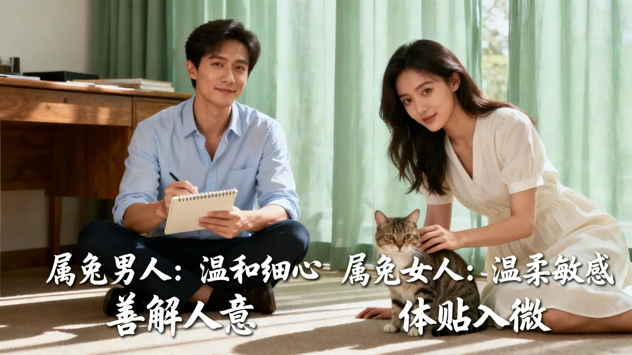 属兔男人性格特征有哪些,属兔女人的性格脾气怎么样? 属兔男人性格特征有哪些,属兔女人的性格脾气怎么样?