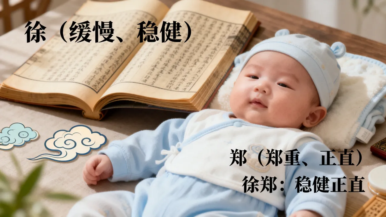 宝宝起名徐郑什么意思，徐郑名字寓意和吉凶如何？