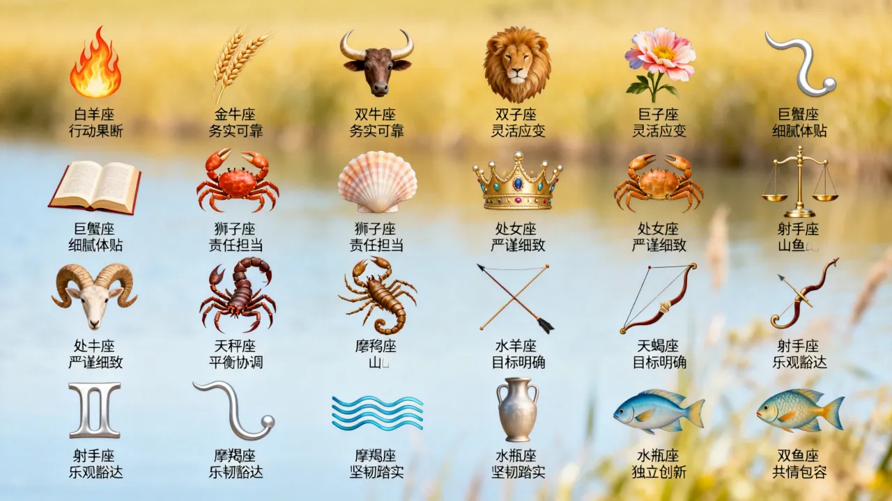 十二星座的成熟都表现在哪些方面，十二星座谁最成熟？