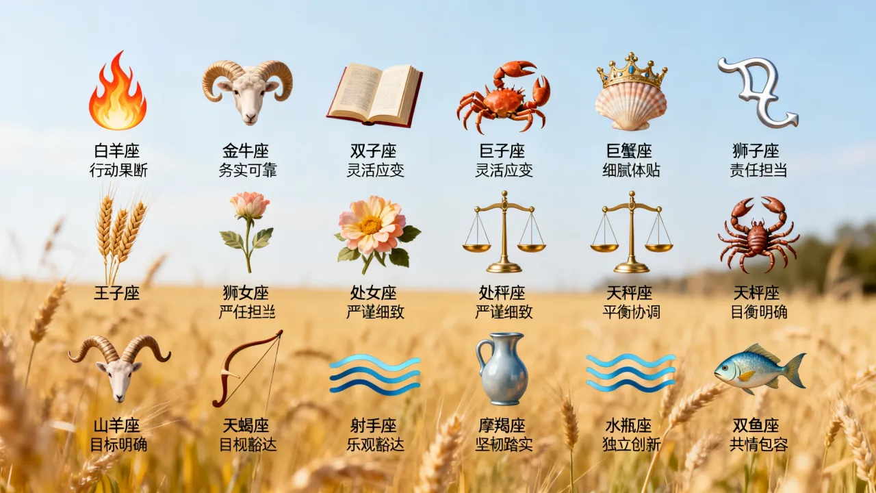 十二星座的成熟都表现在哪些方面，十二星座谁最成熟？