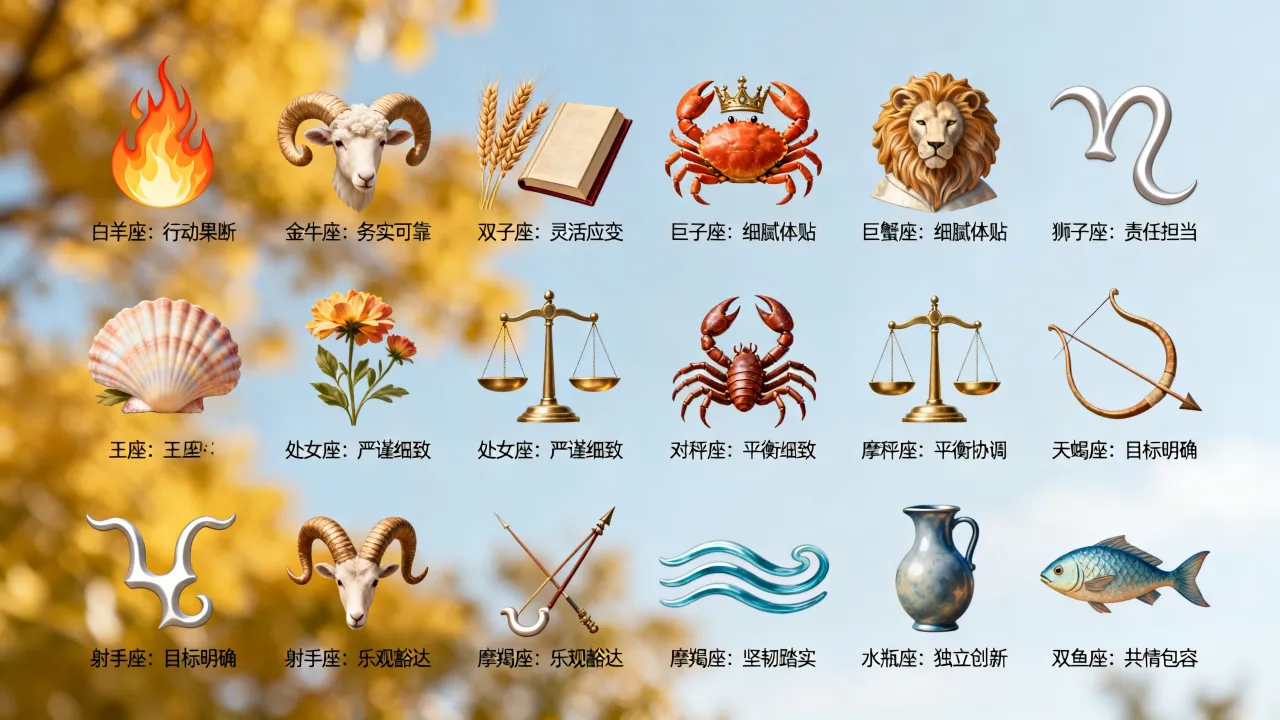 十二星座的成熟都表现在哪些方面，十二星座谁最成熟？