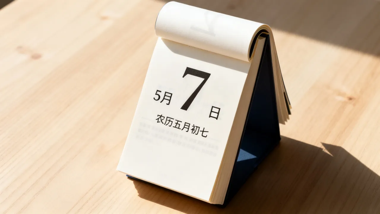 5月7日阴历是几月几号,农历五月初七对应的公历日期? 5月7日阴历是几月几号,农历五月初七对应的公历日期?