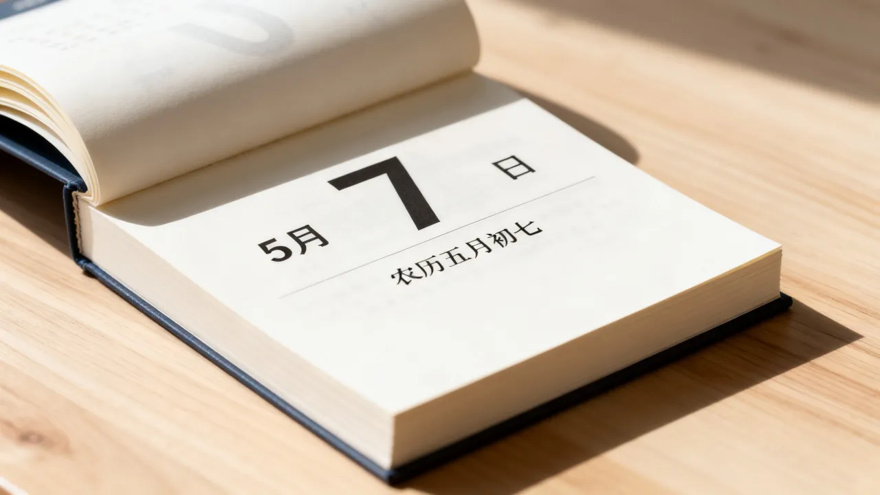 5月7日阴历是几月几号,农历五月初七对应的公历日期? 5月7日阴历是几月几号,农历五月初七对应的公历日期?