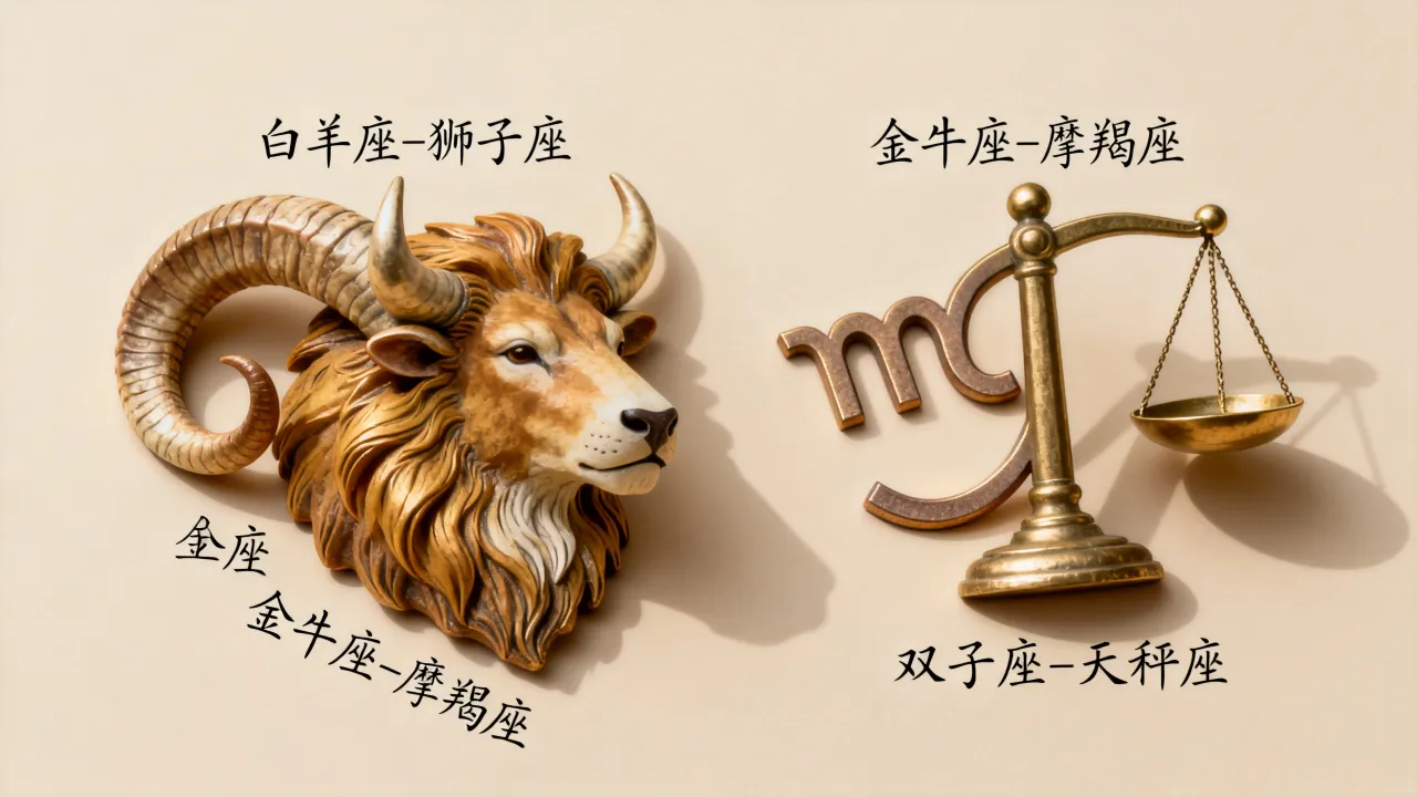 十二星座配对准吗?哪个星座组合最般配? 十二星座配对准吗?哪个星座组合最般配?
