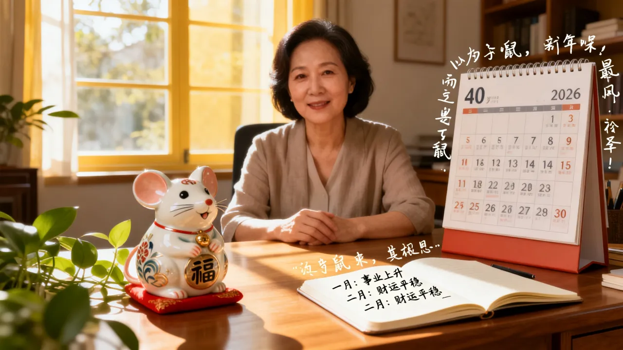 40岁生肖鼠2026年每月运程如何?属鼠人逐月运势详解 40岁生肖鼠2026年每月运程如何?属鼠人逐月运势详解