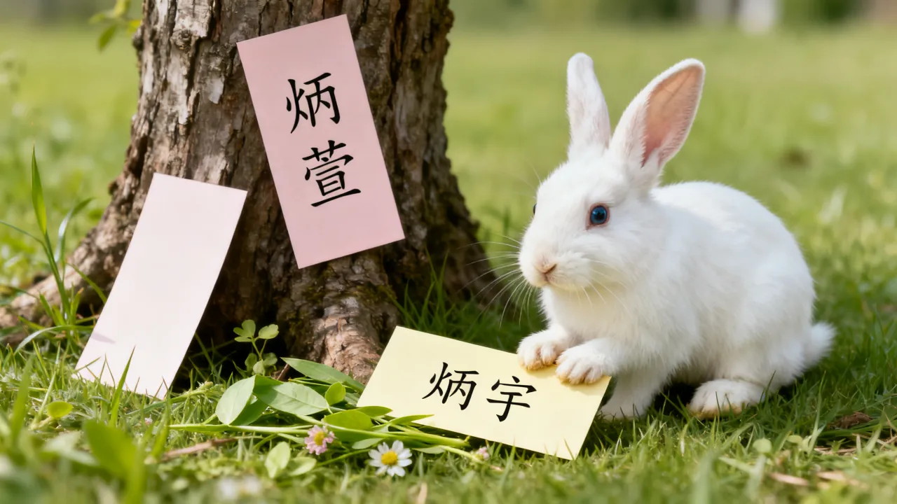 兔宝宝炳字起名怎么样，兔宝宝名字带炳字怎么起名好？