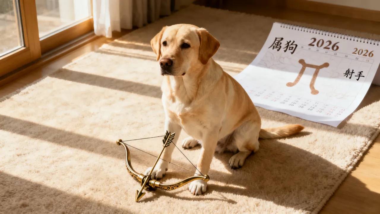 属狗射手2026年运势如何？生肖狗2026年射手运势怎样？