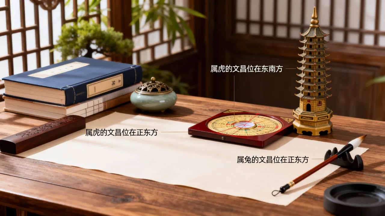 属虎的文昌位在哪里?属兔的文昌位怎么找? 属虎的文昌位在哪里?属兔的文昌位怎么找?