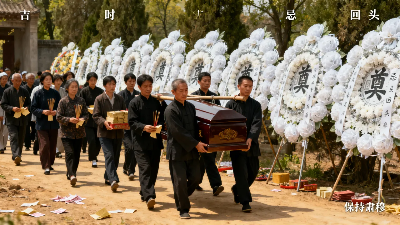 遇见送葬怎么化解吉凶，送葬队伍有什么讲究和禁忌