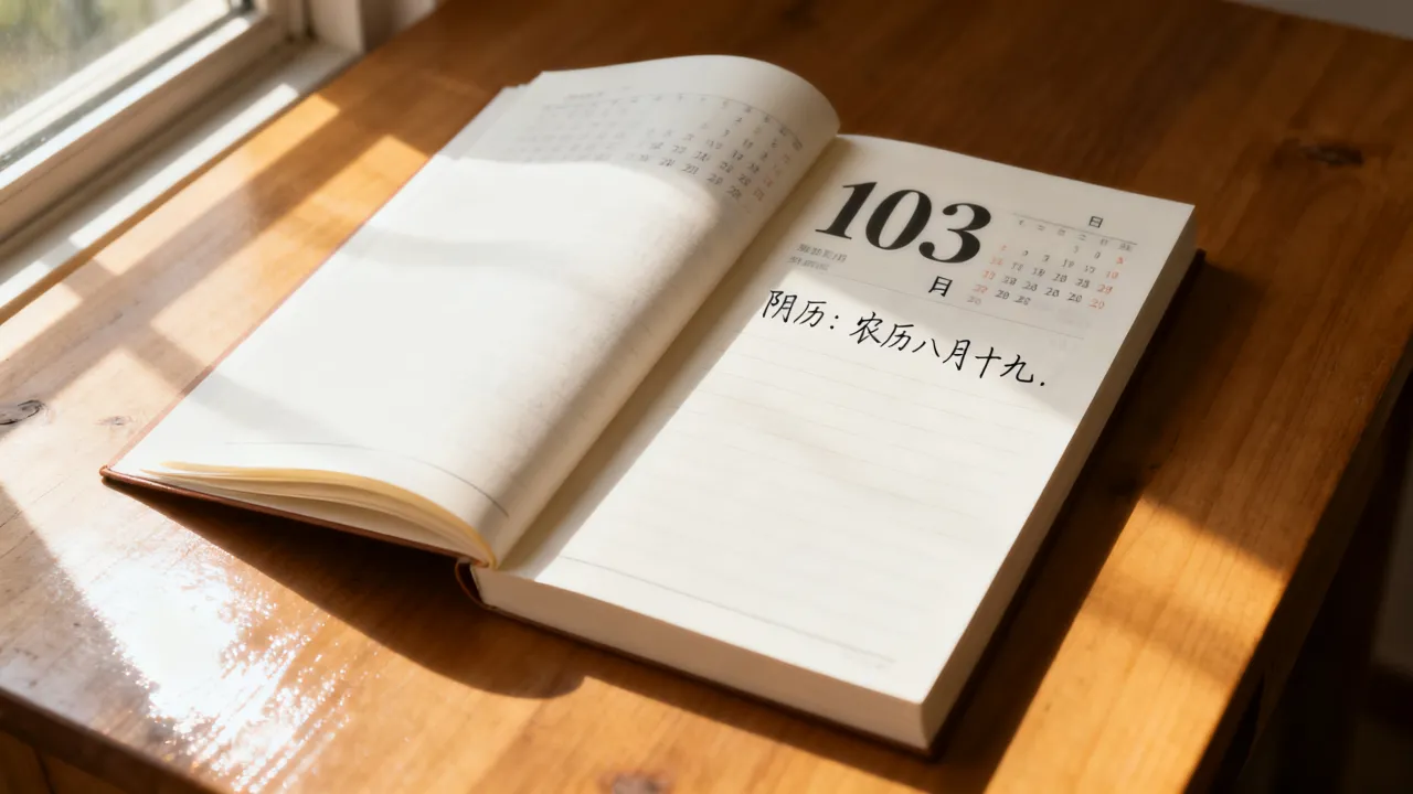 10月3日阴历是哪一天,农历几月几日? 10月3日阴历是哪一天,农历几月几日?
