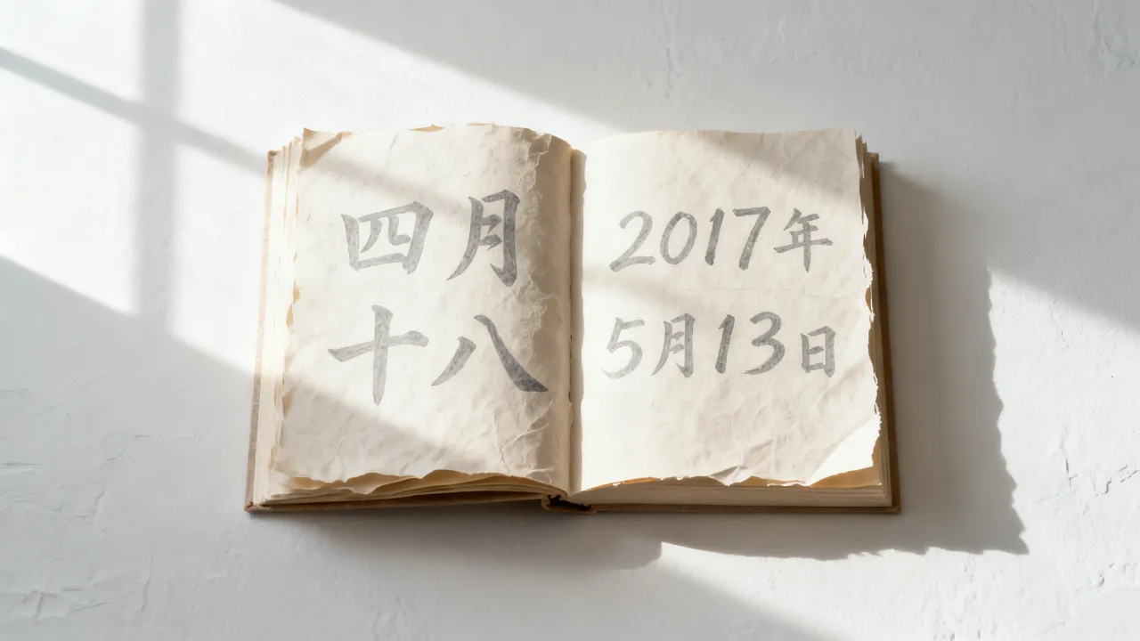 2017阴历四月十八是几月几号,农历四月十八阳历是哪天? 2017阴历四月十八是几月几号,农历四月十八阳历是哪天?