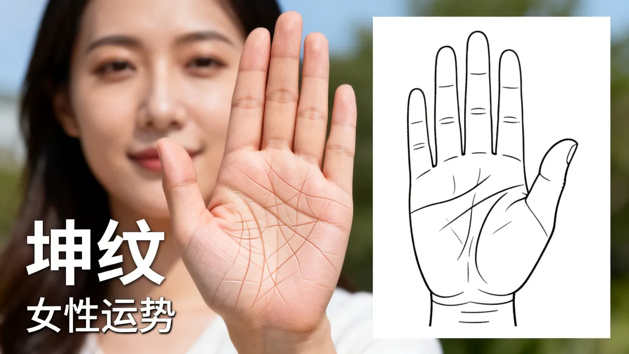 女的坤纹命运好不好?坤纹对女性运势有何影响? 女的坤纹命运好不好?坤纹对女性运势有何影响?