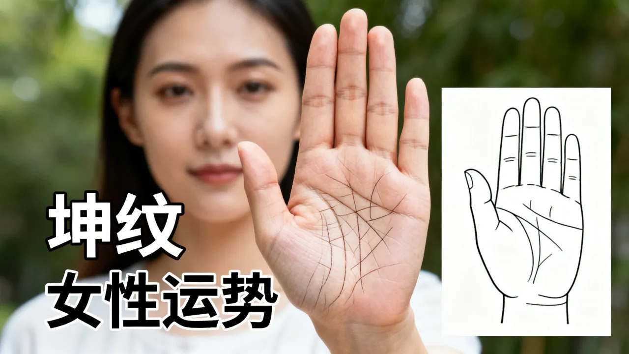 女的坤纹命运好不好?坤纹对女性运势有何影响? 女的坤纹命运好不好?坤纹对女性运势有何影响?
