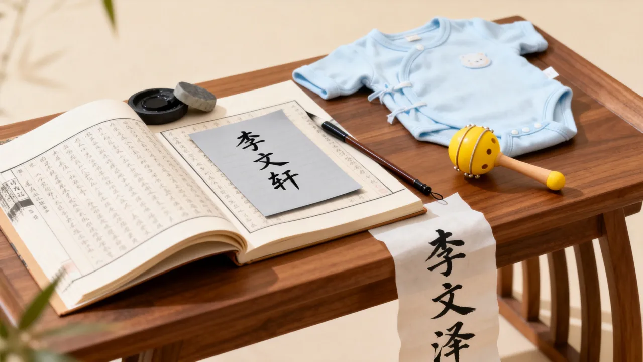 男宝宝起名李文什么好听，李文后面加什么字寓意好？