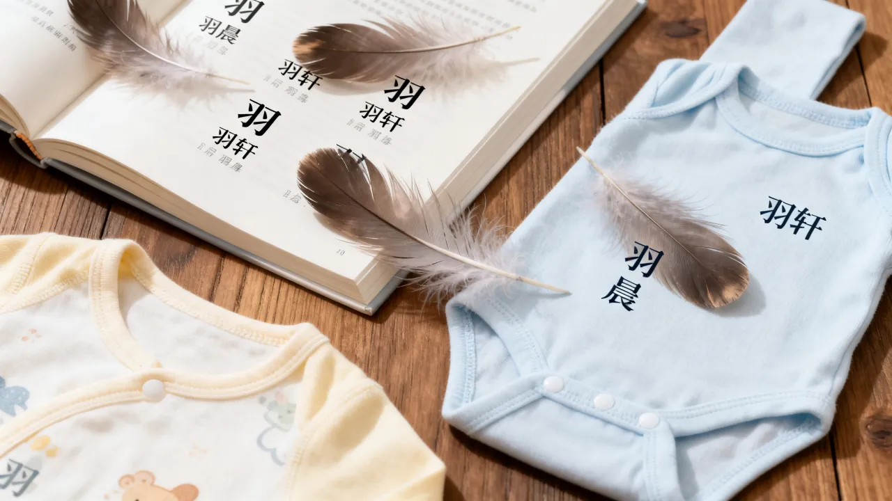 带羽怎么给男宝宝起名？，羽字取名男孩好吗？