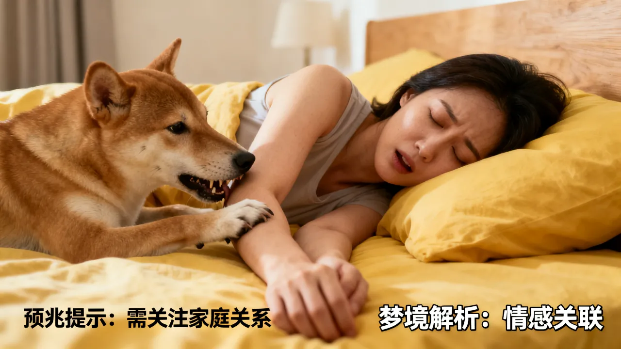 梦到老婆被狗咬了意味什么？梦见老婆被狗咬有什么预兆