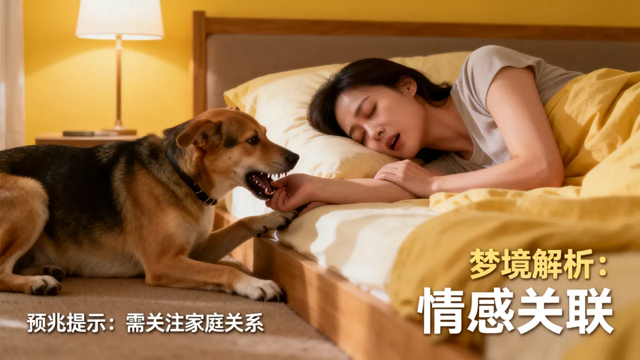 梦到老婆被狗咬了意味什么？梦见老婆被狗咬有什么预兆